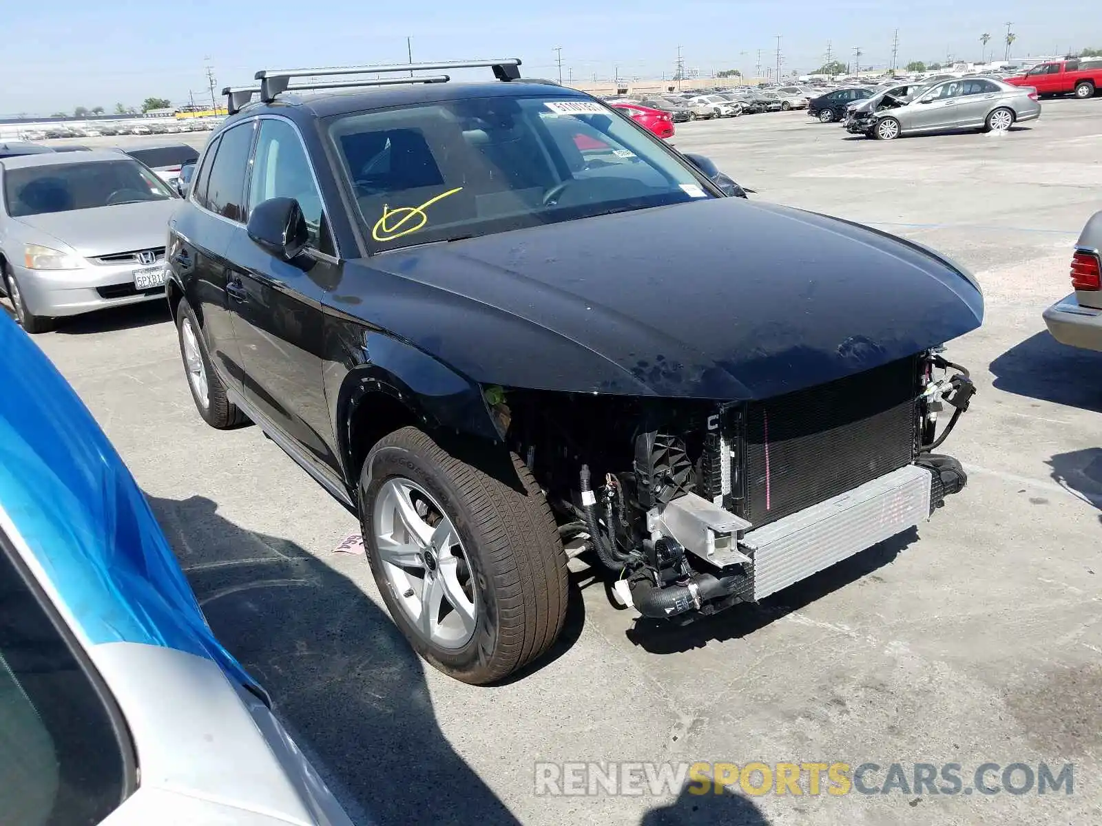 1 Photograph of a damaged car WA1AAAFYXM2063602 AUDI Q5 2021