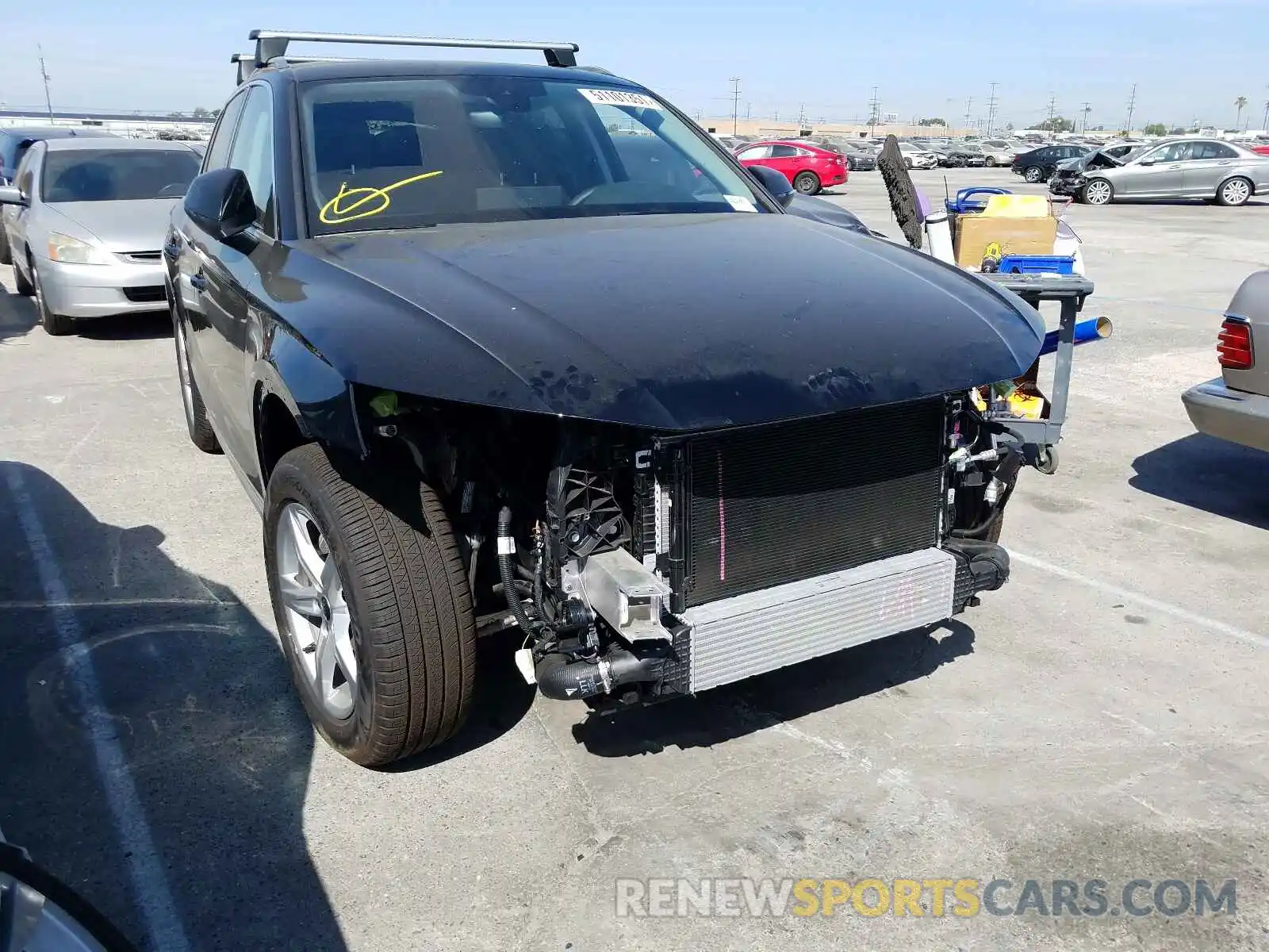 9 Photograph of a damaged car WA1AAAFYXM2063602 AUDI Q5 2021