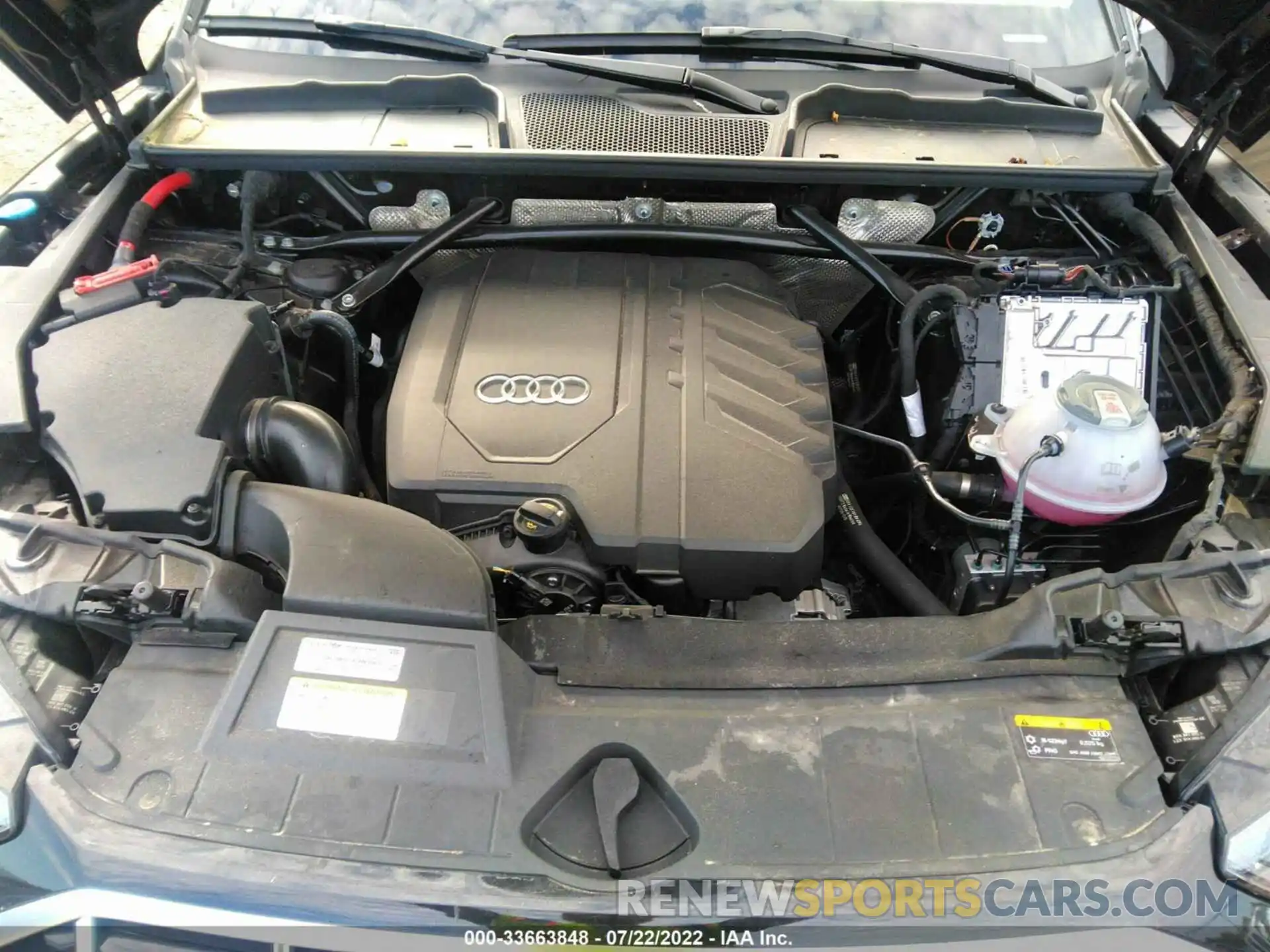 10 Photograph of a damaged car WA1AAAFYXM2078567 AUDI Q5 2021