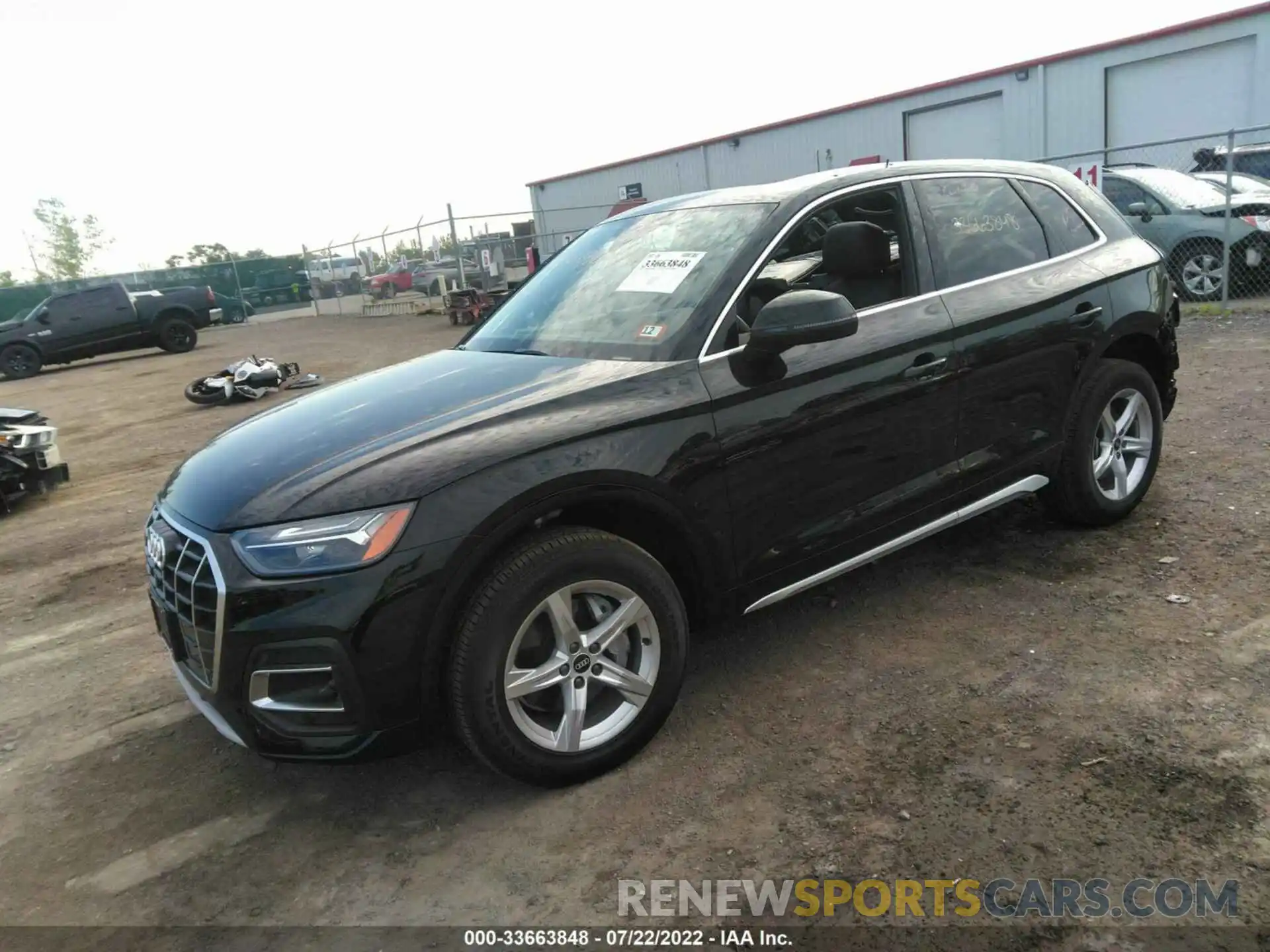 2 Фотография поврежденного автомобиля WA1AAAFYXM2078567 AUDI Q5 2021