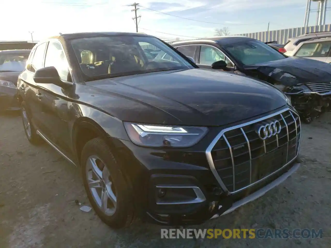 1 Photograph of a damaged car WA1AAAFYXM2089701 AUDI Q5 2021