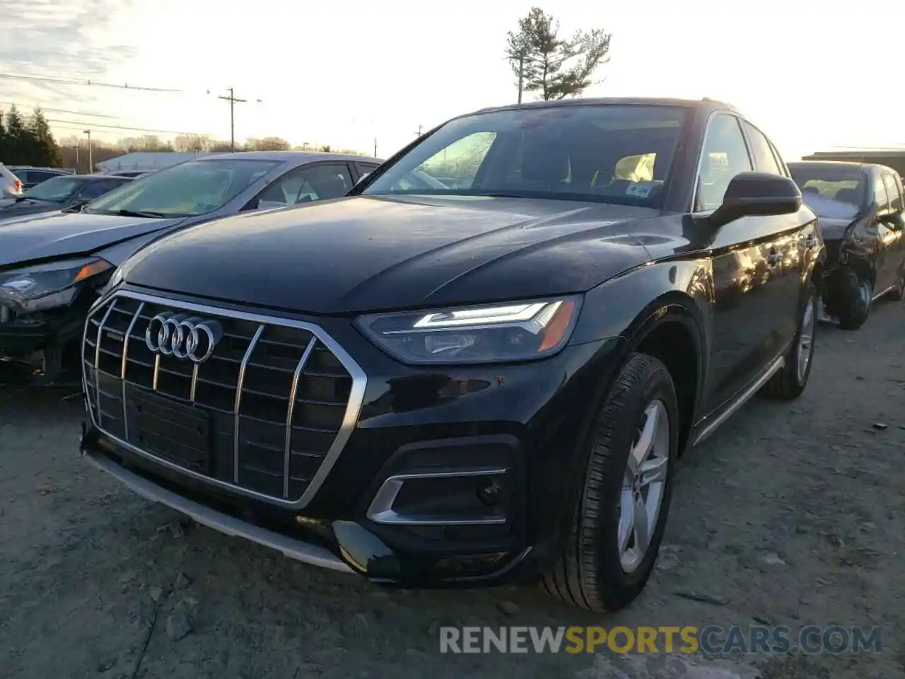 2 Photograph of a damaged car WA1AAAFYXM2089701 AUDI Q5 2021