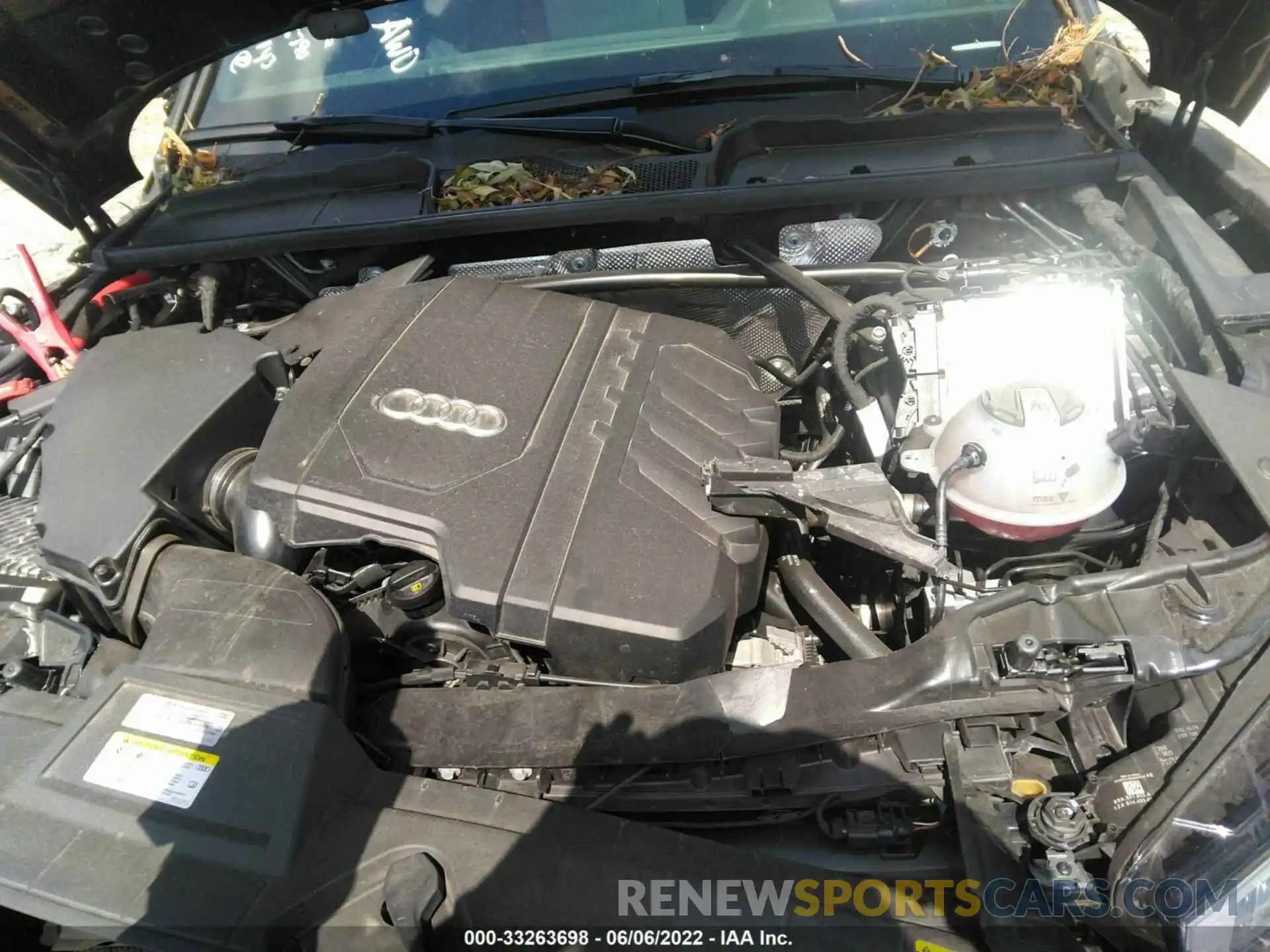 10 Photograph of a damaged car WA1AAAFYXM2097698 AUDI Q5 2021