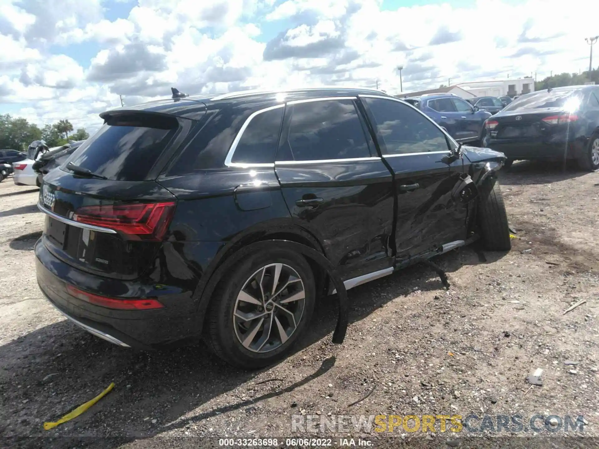 4 Фотография поврежденного автомобиля WA1AAAFYXM2097698 AUDI Q5 2021