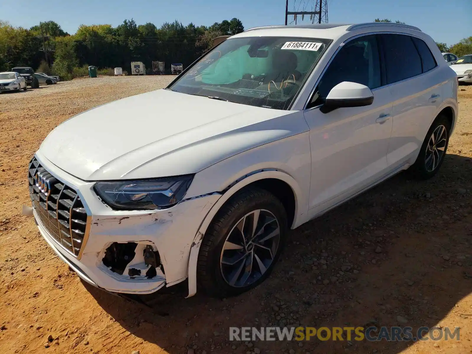 2 Photograph of a damaged car WA1AAAFYXM2134703 AUDI Q5 2021