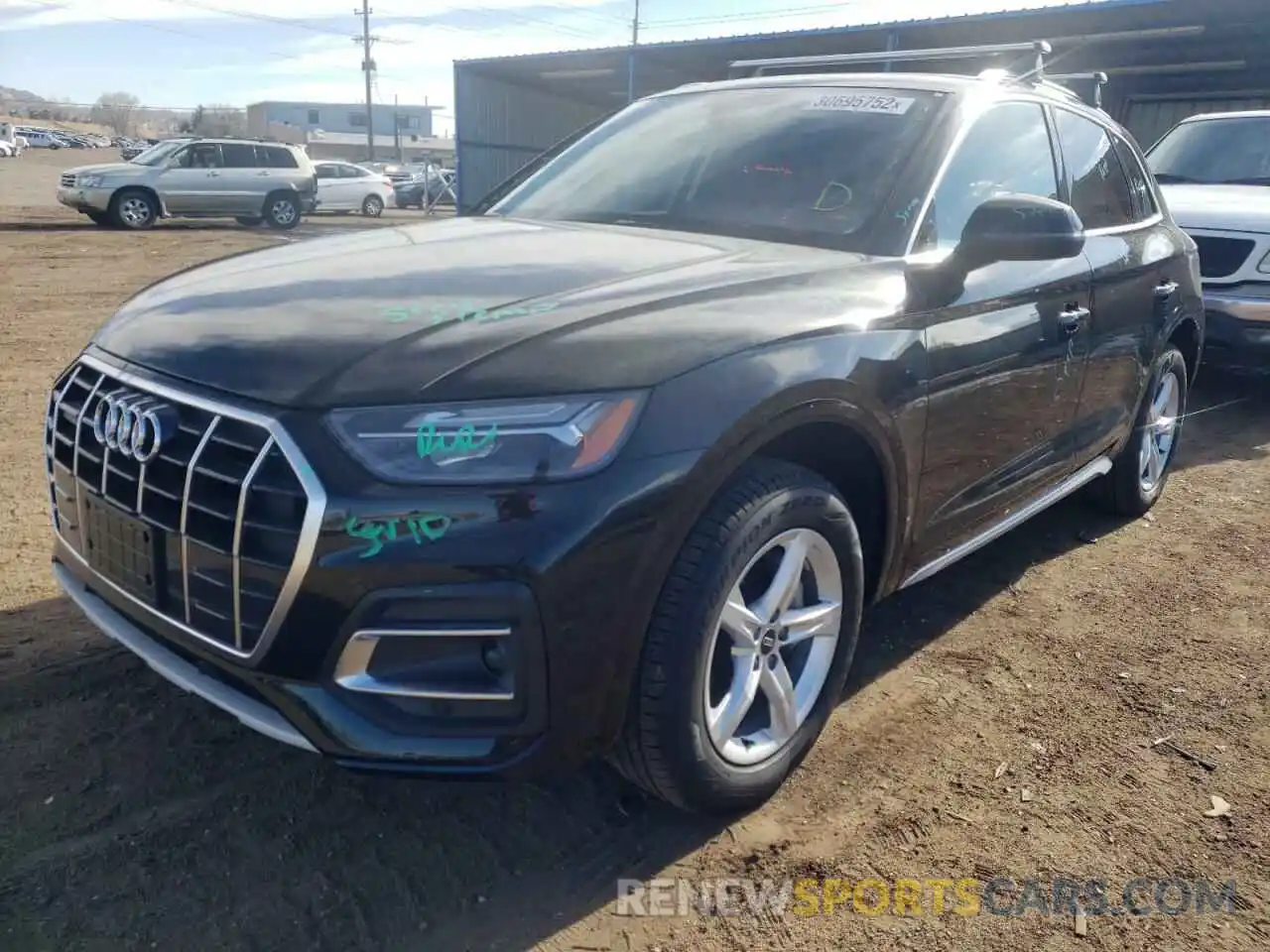 2 Фотография поврежденного автомобиля WA1AAAFYXM2136208 AUDI Q5 2021