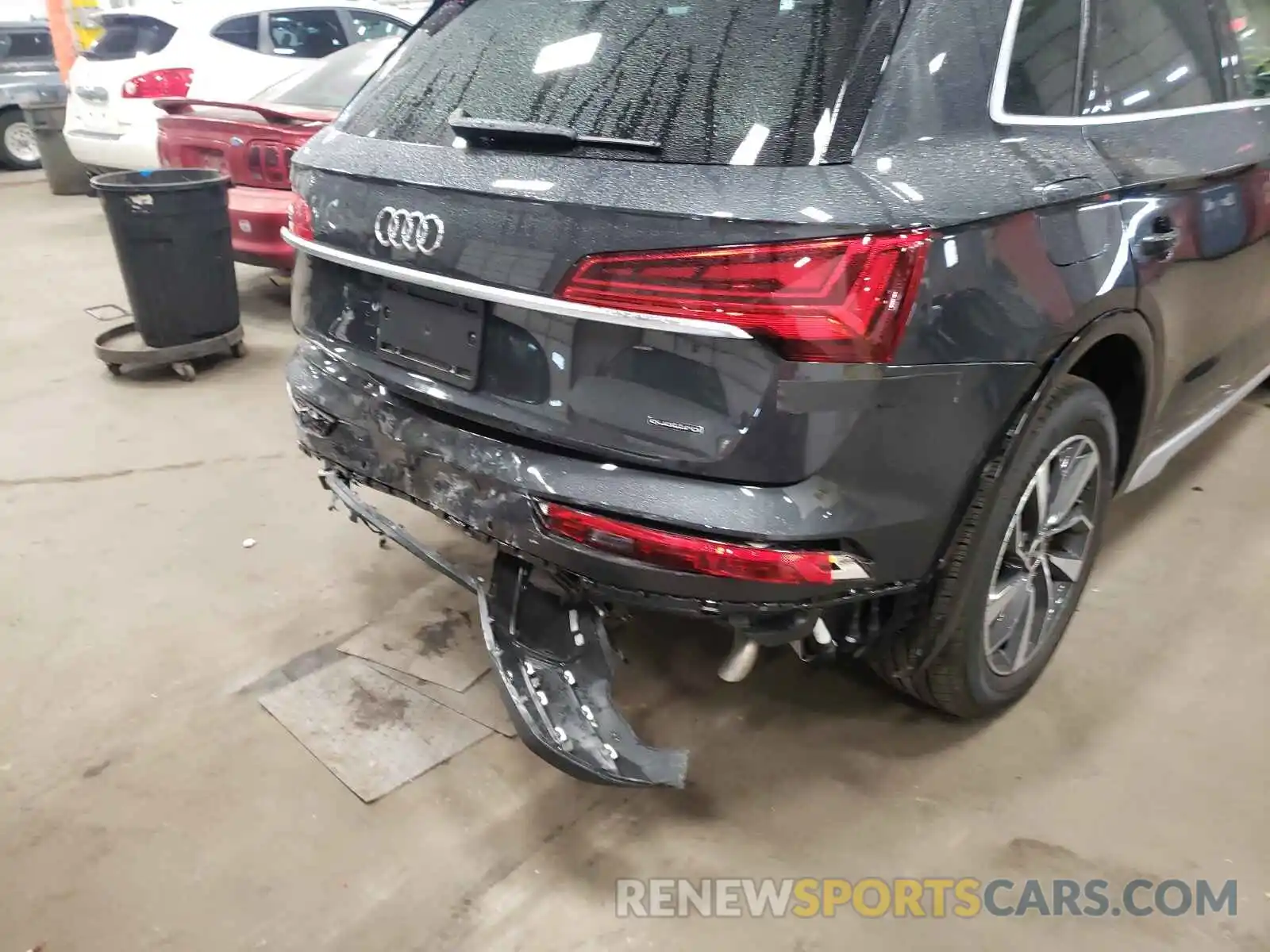 9 Photograph of a damaged car WA1AABFY6M2125678 AUDI Q5 2021