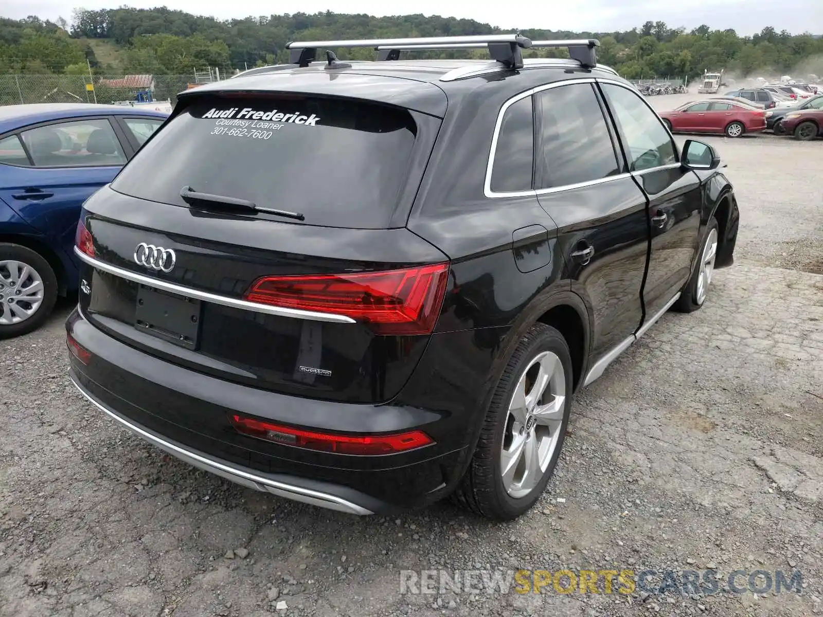 4 Фотография поврежденного автомобиля WA1BAAFY0M2013117 AUDI Q5 2021