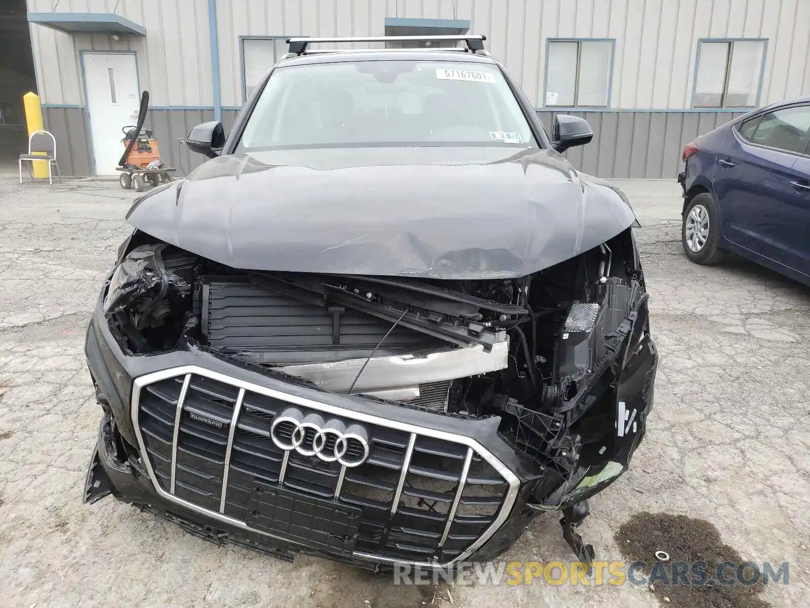 9 Фотография поврежденного автомобиля WA1BAAFY0M2013117 AUDI Q5 2021