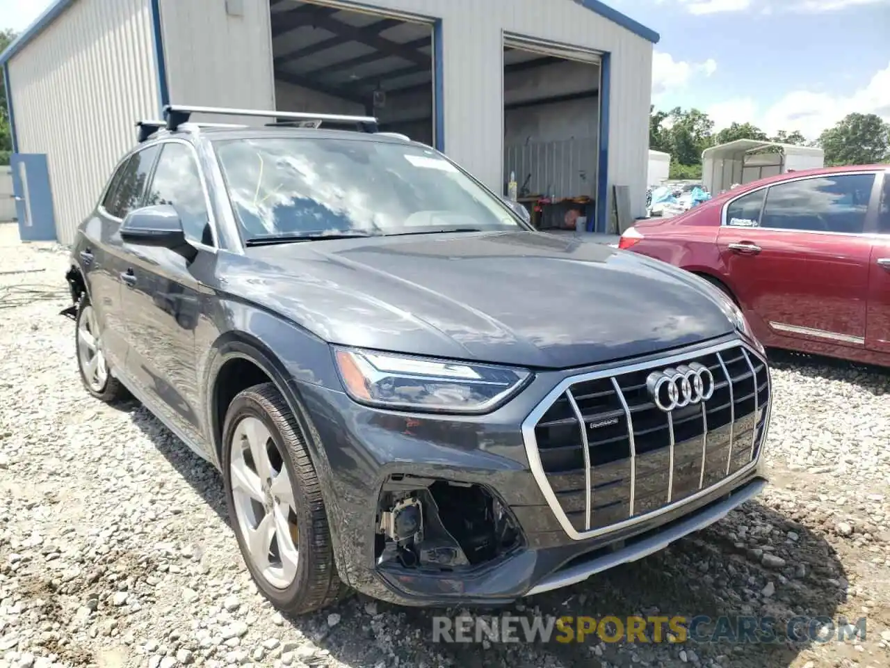 1 Photograph of a damaged car WA1BAAFY0M2014946 AUDI Q5 2021