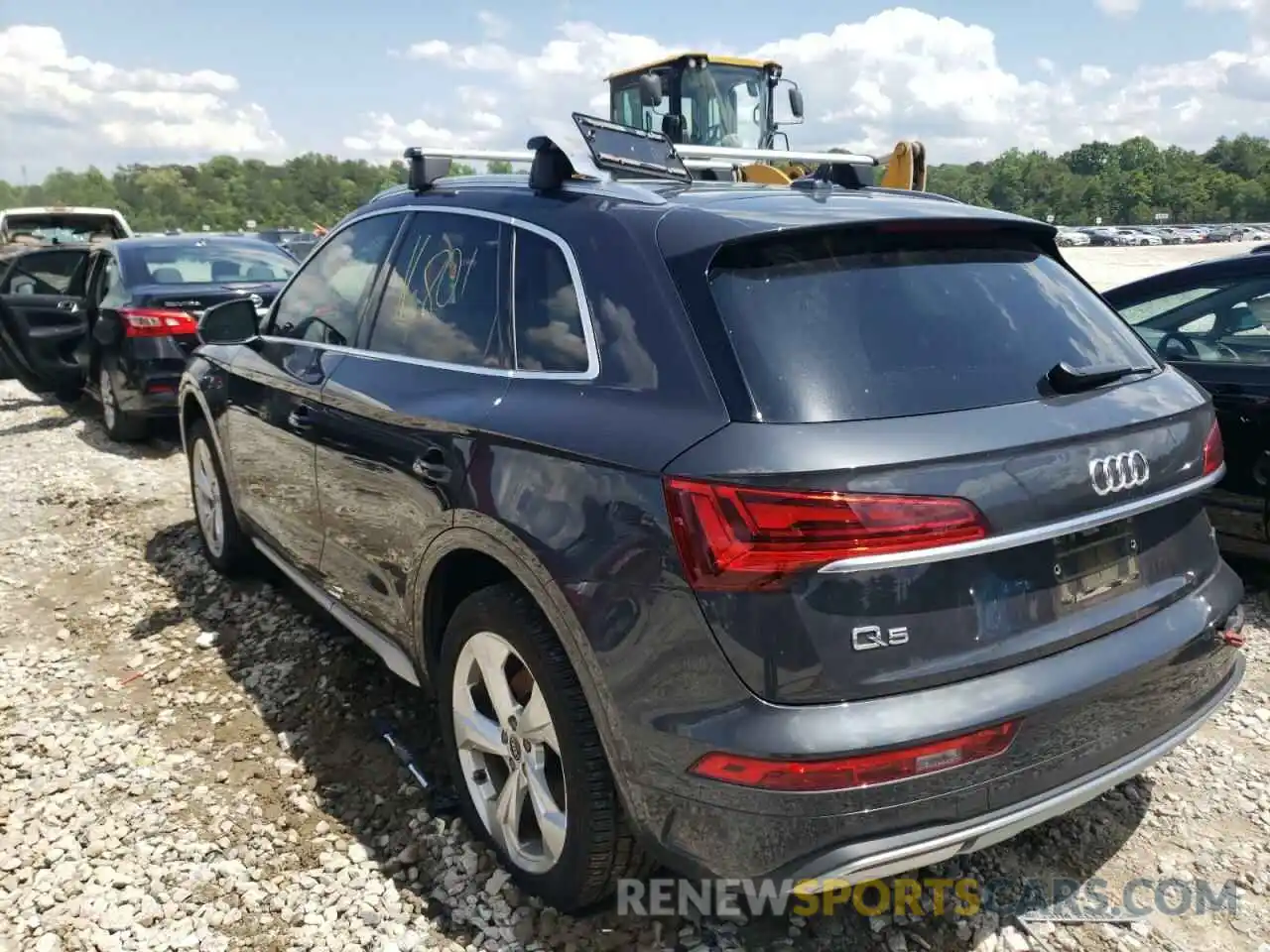 3 Фотография поврежденного автомобиля WA1BAAFY0M2014946 AUDI Q5 2021