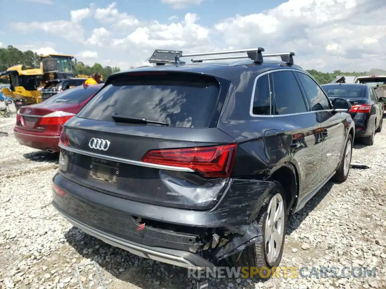 4 Фотография поврежденного автомобиля WA1BAAFY0M2014946 AUDI Q5 2021