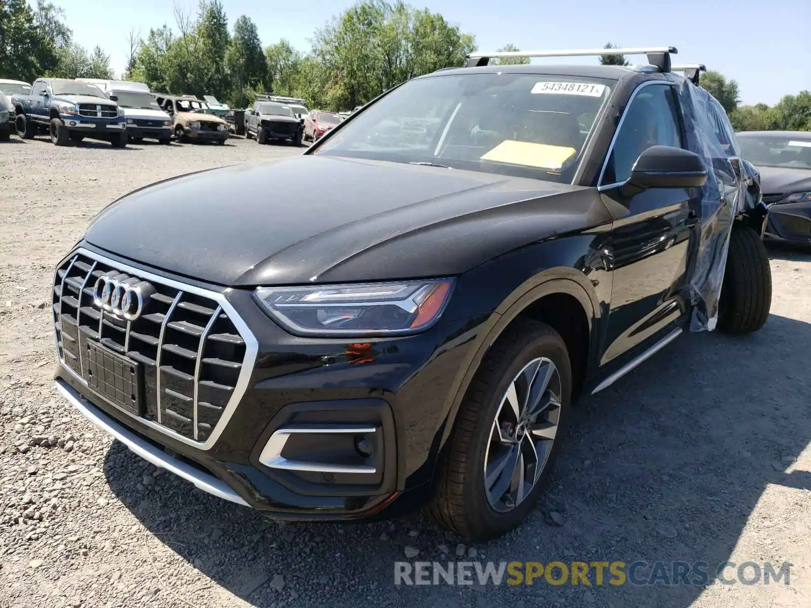 2 Фотография поврежденного автомобиля WA1BAAFY0M2017068 AUDI Q5 2021