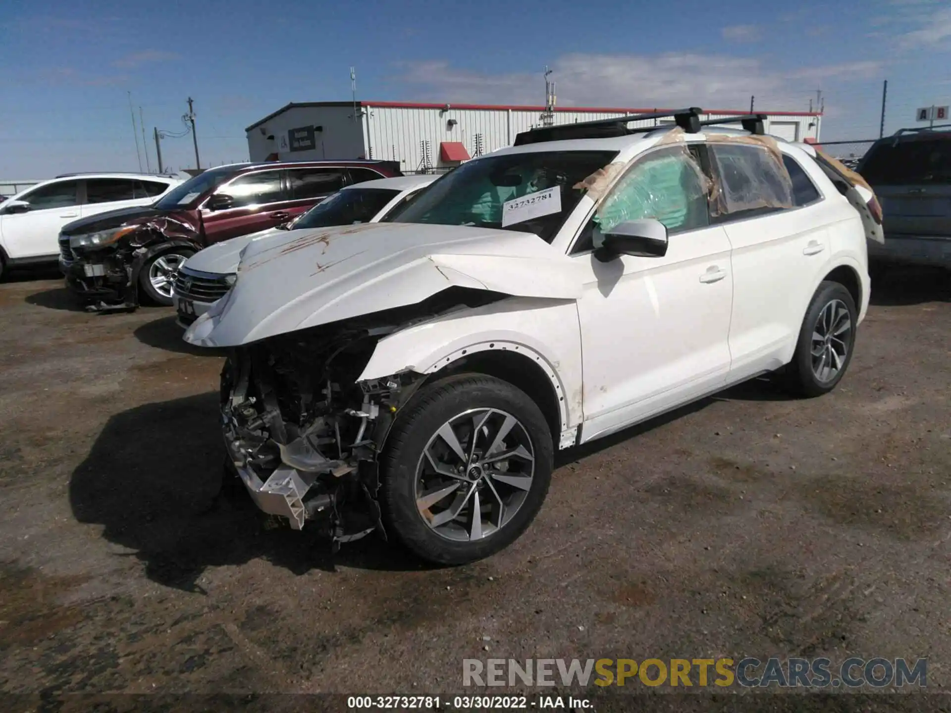 2 Photograph of a damaged car WA1BAAFY0M2023064 AUDI Q5 2021