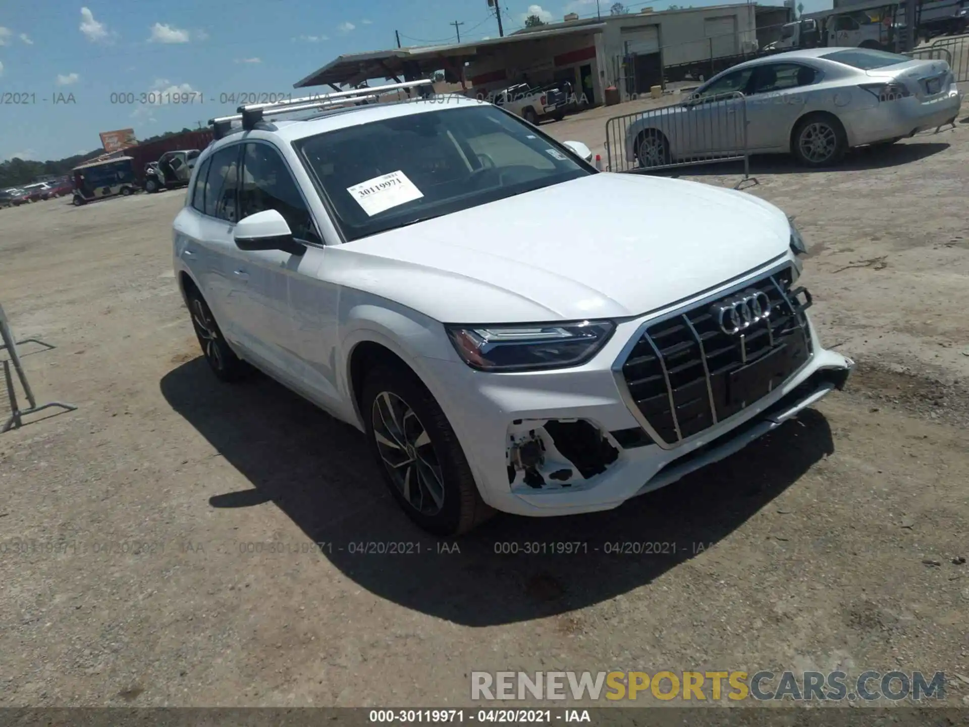 1 Photograph of a damaged car WA1BAAFY0M2023100 AUDI Q5 2021