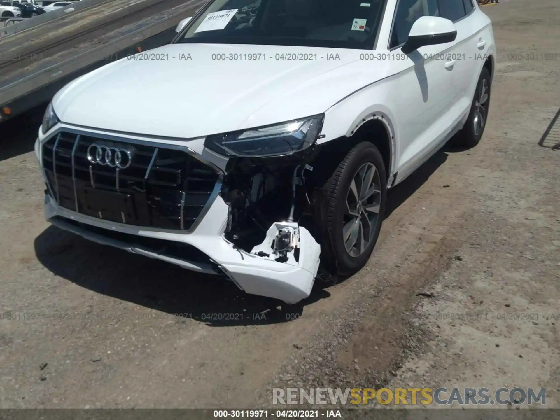 6 Photograph of a damaged car WA1BAAFY0M2023100 AUDI Q5 2021