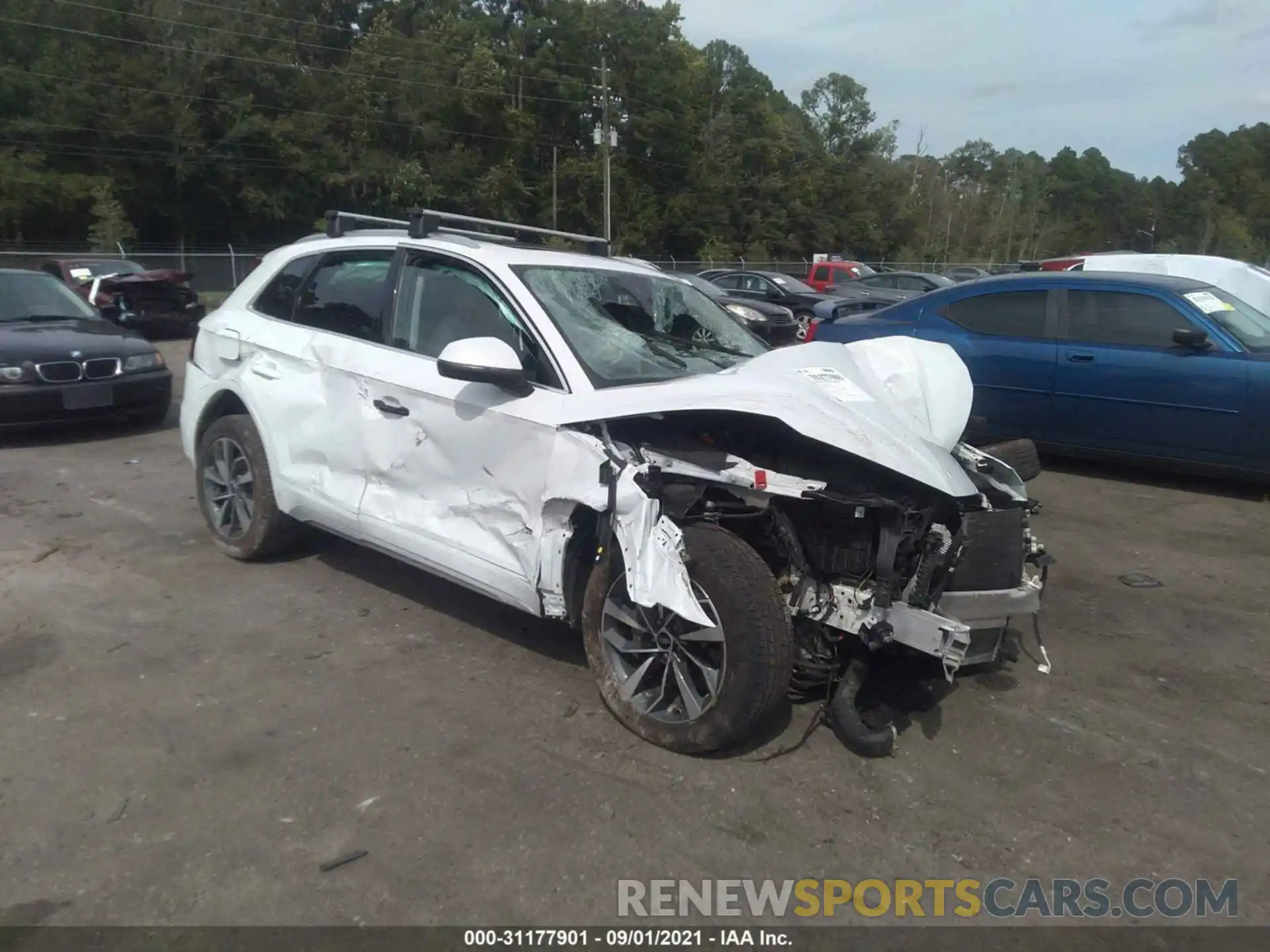 1 Photograph of a damaged car WA1BAAFY0M2023954 AUDI Q5 2021