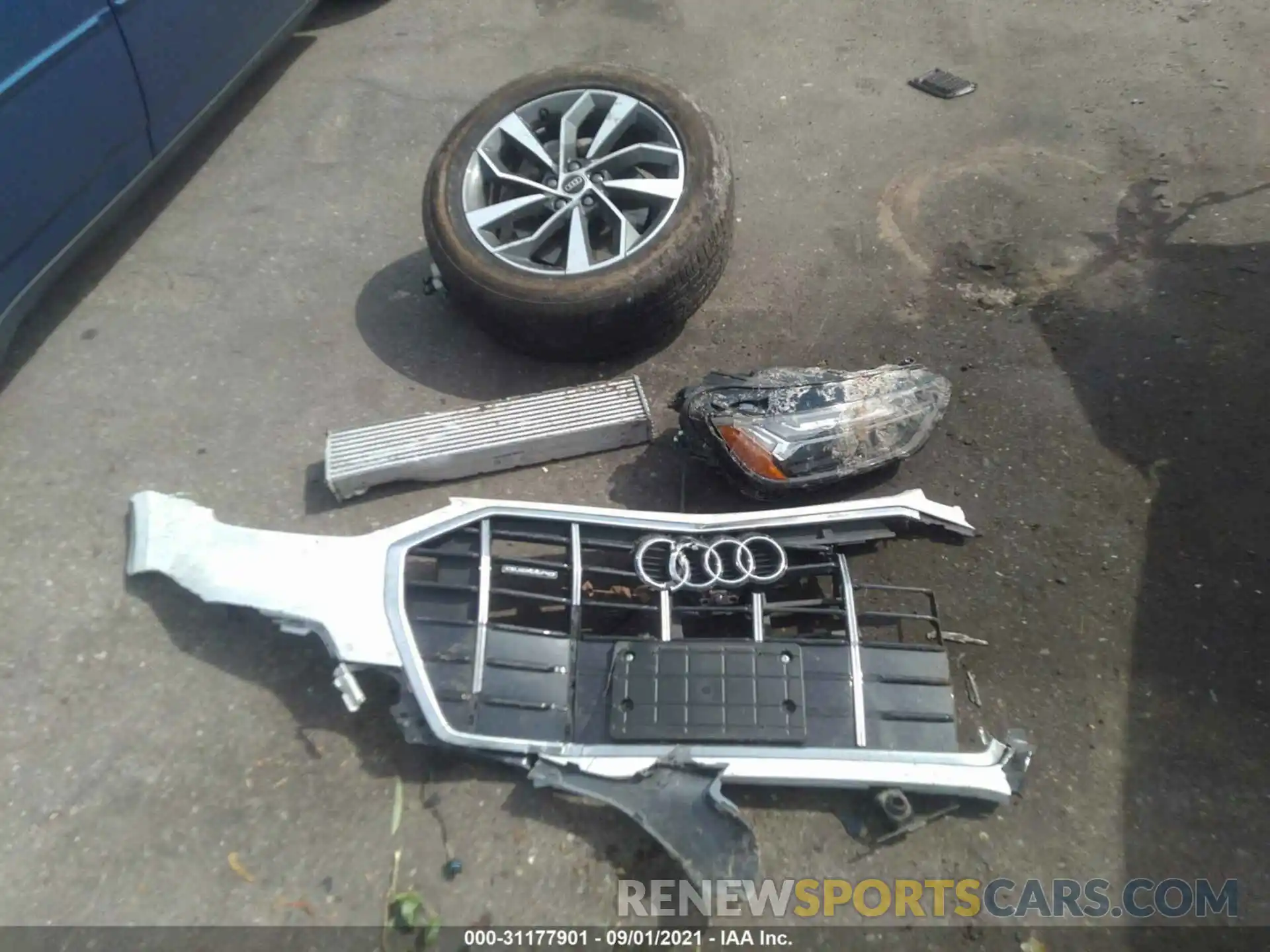 12 Фотография поврежденного автомобиля WA1BAAFY0M2023954 AUDI Q5 2021