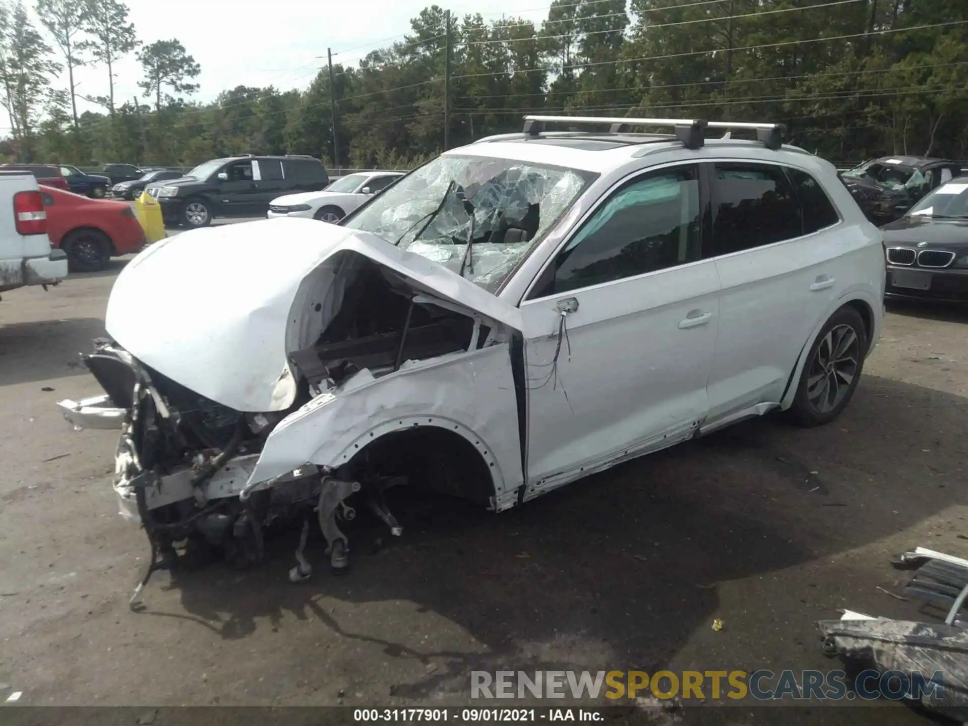 2 Photograph of a damaged car WA1BAAFY0M2023954 AUDI Q5 2021