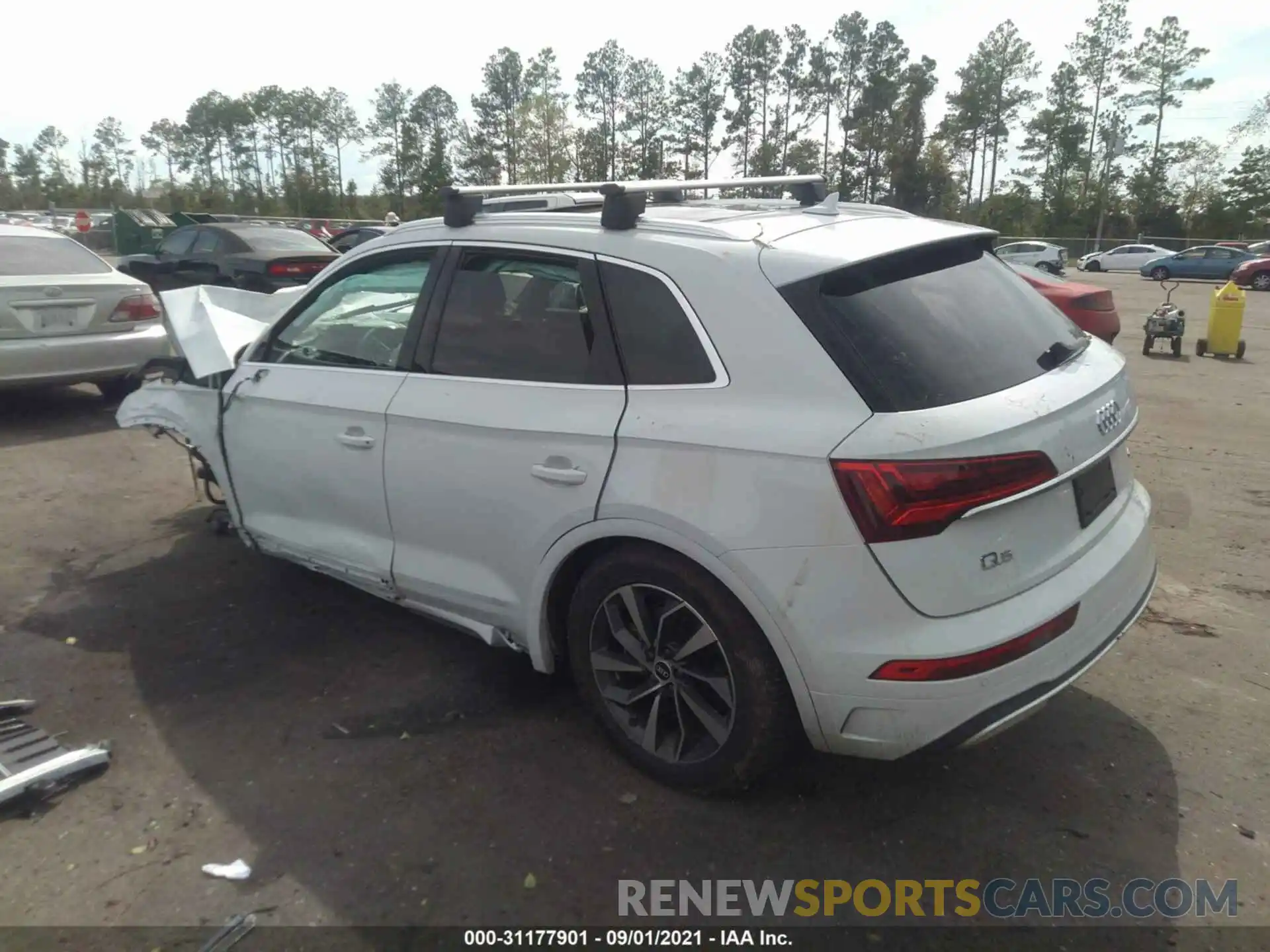 3 Фотография поврежденного автомобиля WA1BAAFY0M2023954 AUDI Q5 2021