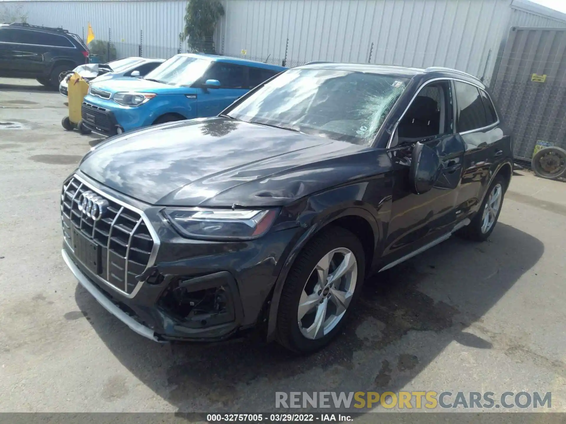 6 Фотография поврежденного автомобиля WA1BAAFY0M2025798 AUDI Q5 2021