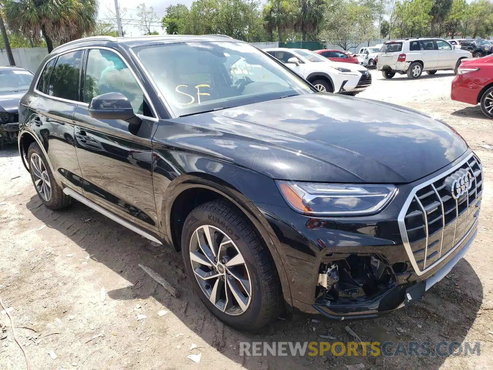 1 Photograph of a damaged car WA1BAAFY0M2048322 AUDI Q5 2021