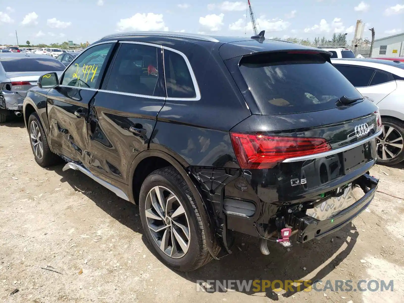 3 Photograph of a damaged car WA1BAAFY0M2048322 AUDI Q5 2021