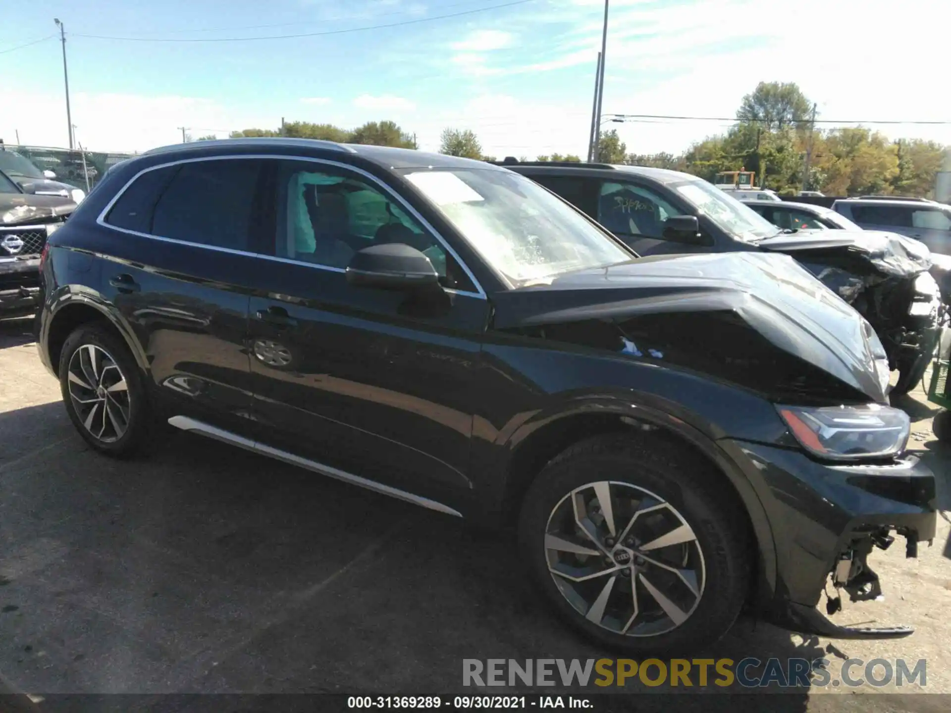 1 Photograph of a damaged car WA1BAAFY0M2065413 AUDI Q5 2021