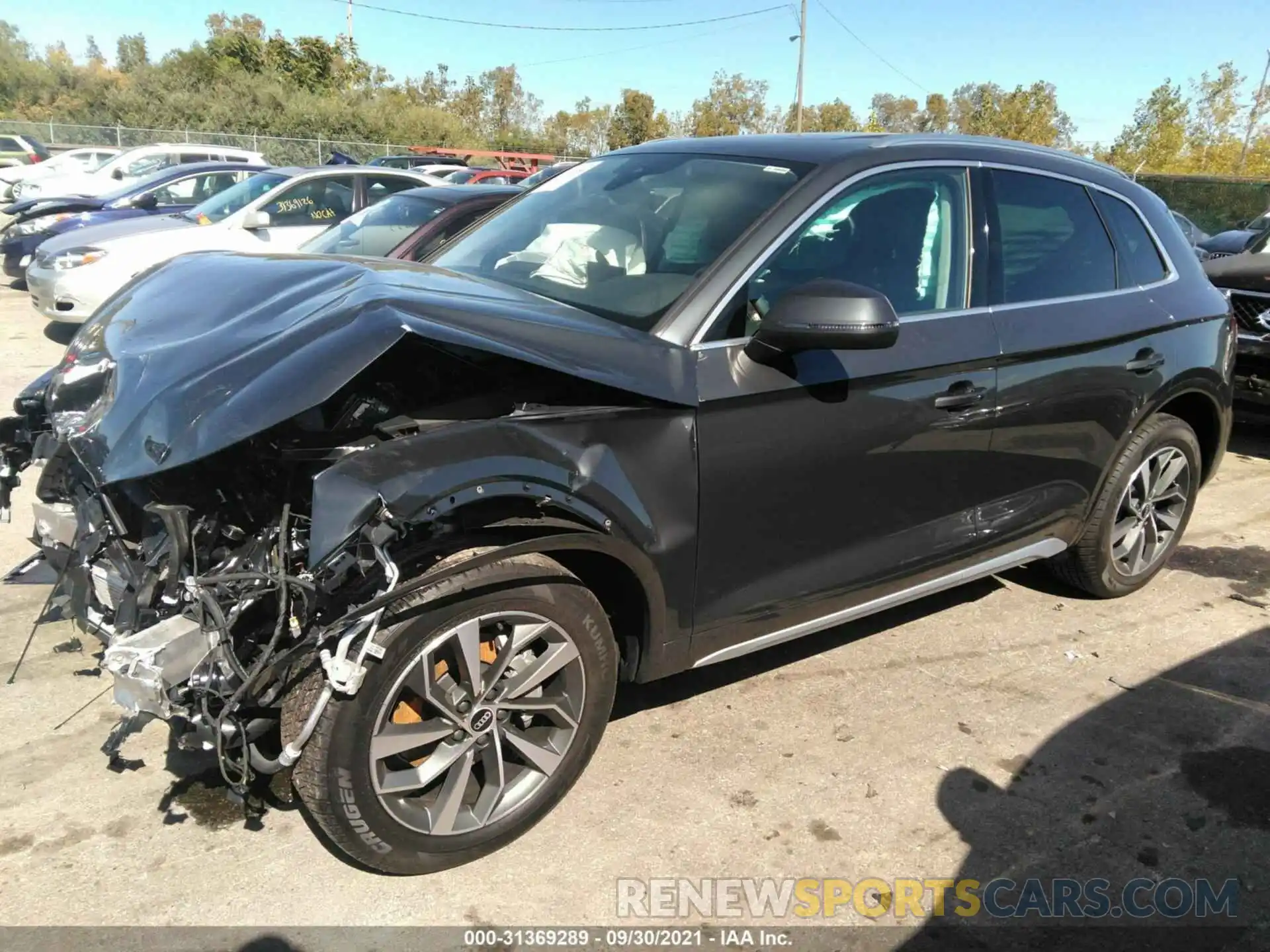 2 Photograph of a damaged car WA1BAAFY0M2065413 AUDI Q5 2021