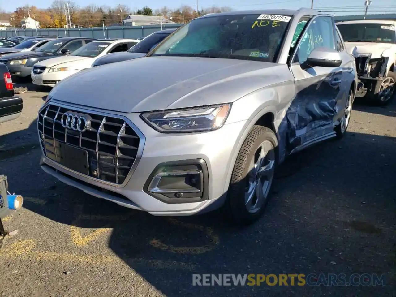 2 Photograph of a damaged car WA1BAAFY0M2068456 AUDI Q5 2021