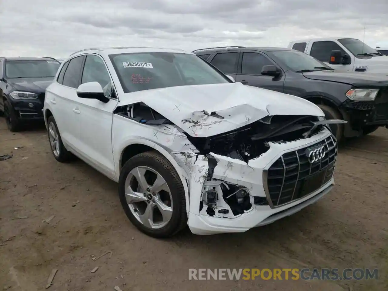 1 Photograph of a damaged car WA1BAAFY0M2073589 AUDI Q5 2021