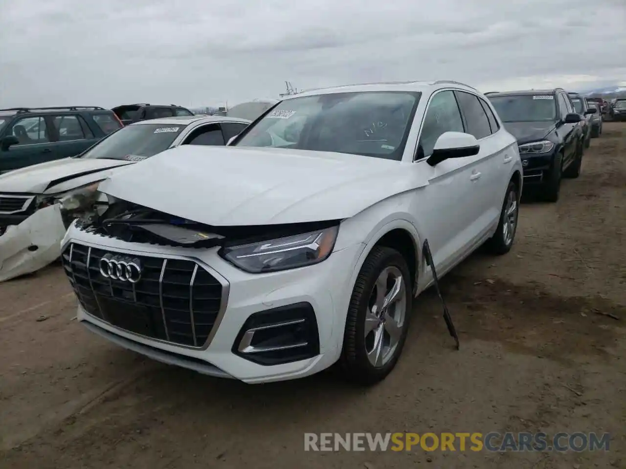 2 Photograph of a damaged car WA1BAAFY0M2073589 AUDI Q5 2021