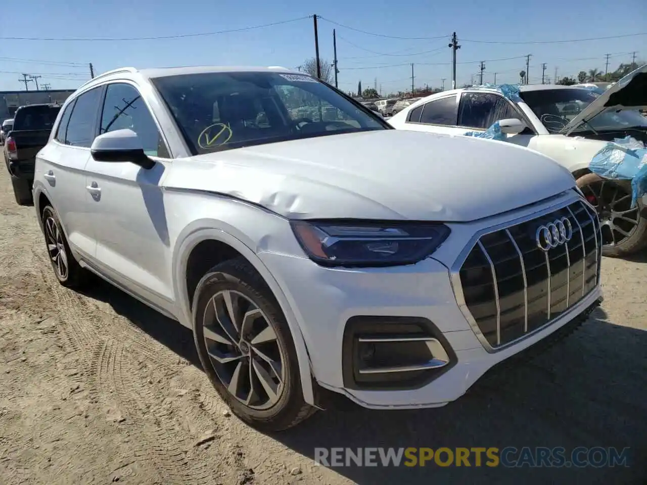 1 Photograph of a damaged car WA1BAAFY0M2116425 AUDI Q5 2021