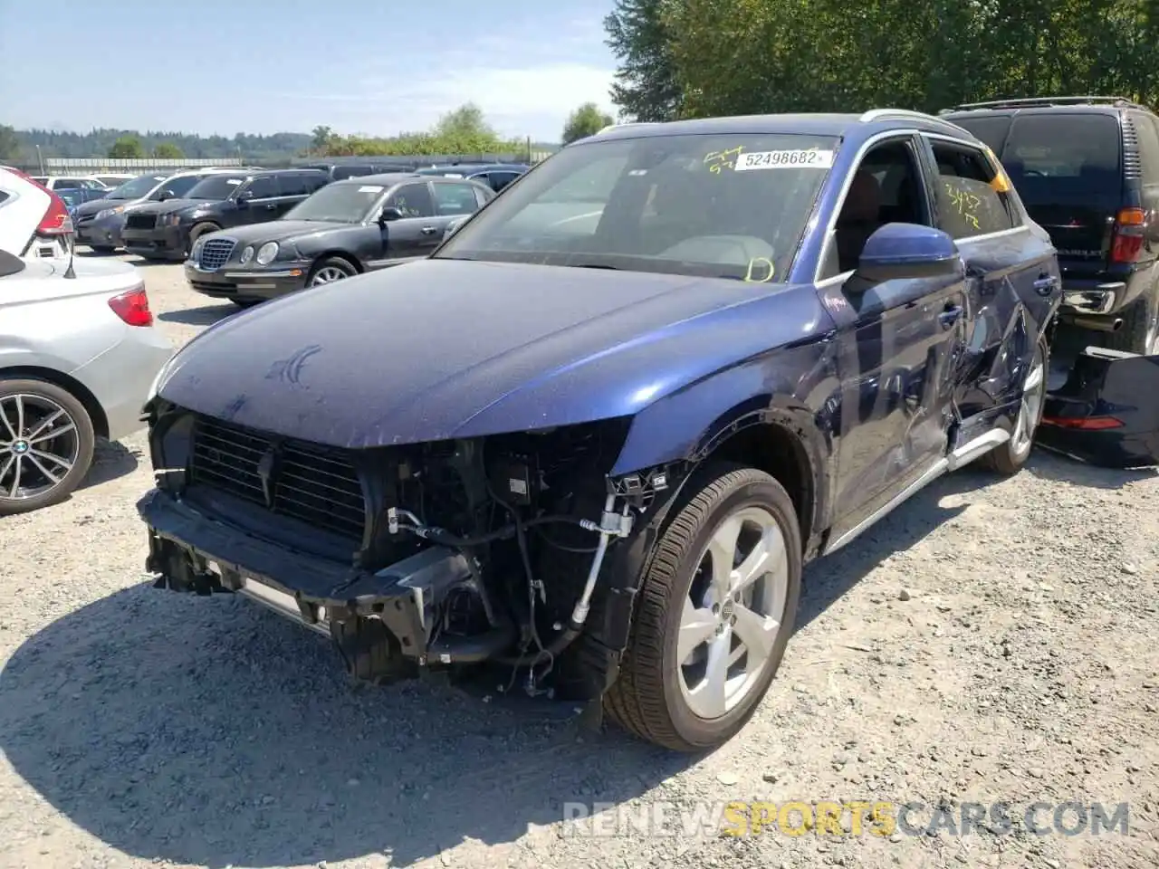 2 Photograph of a damaged car WA1BAAFY0M2124461 AUDI Q5 2021