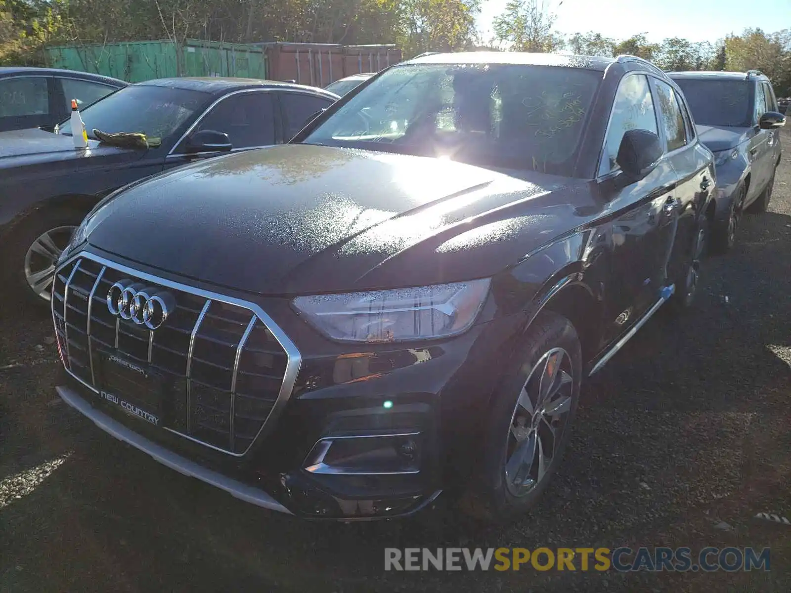 2 Фотография поврежденного автомобиля WA1BAAFY0M2136934 AUDI Q5 2021