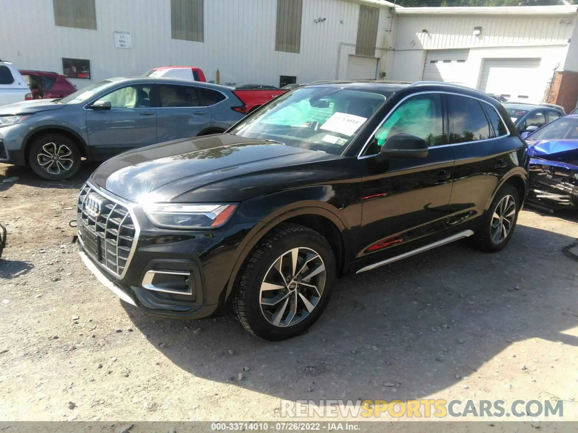 2 Photograph of a damaged car WA1BAAFY0M2137260 AUDI Q5 2021