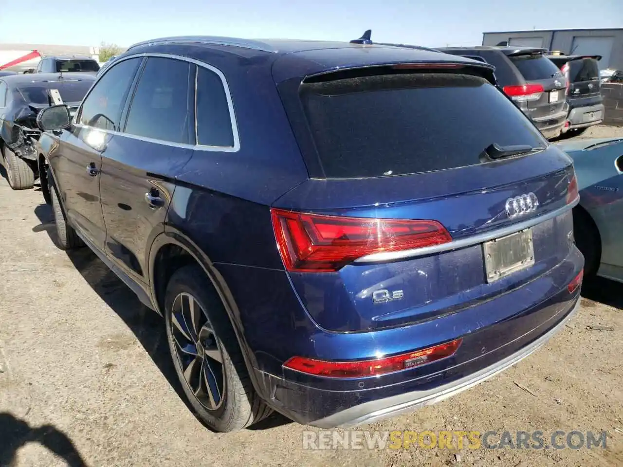 3 Фотография поврежденного автомобиля WA1BAAFY1M2002417 AUDI Q5 2021