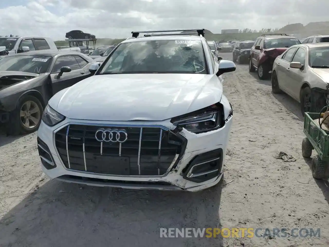 9 Photograph of a damaged car WA1BAAFY1M2019900 AUDI Q5 2021