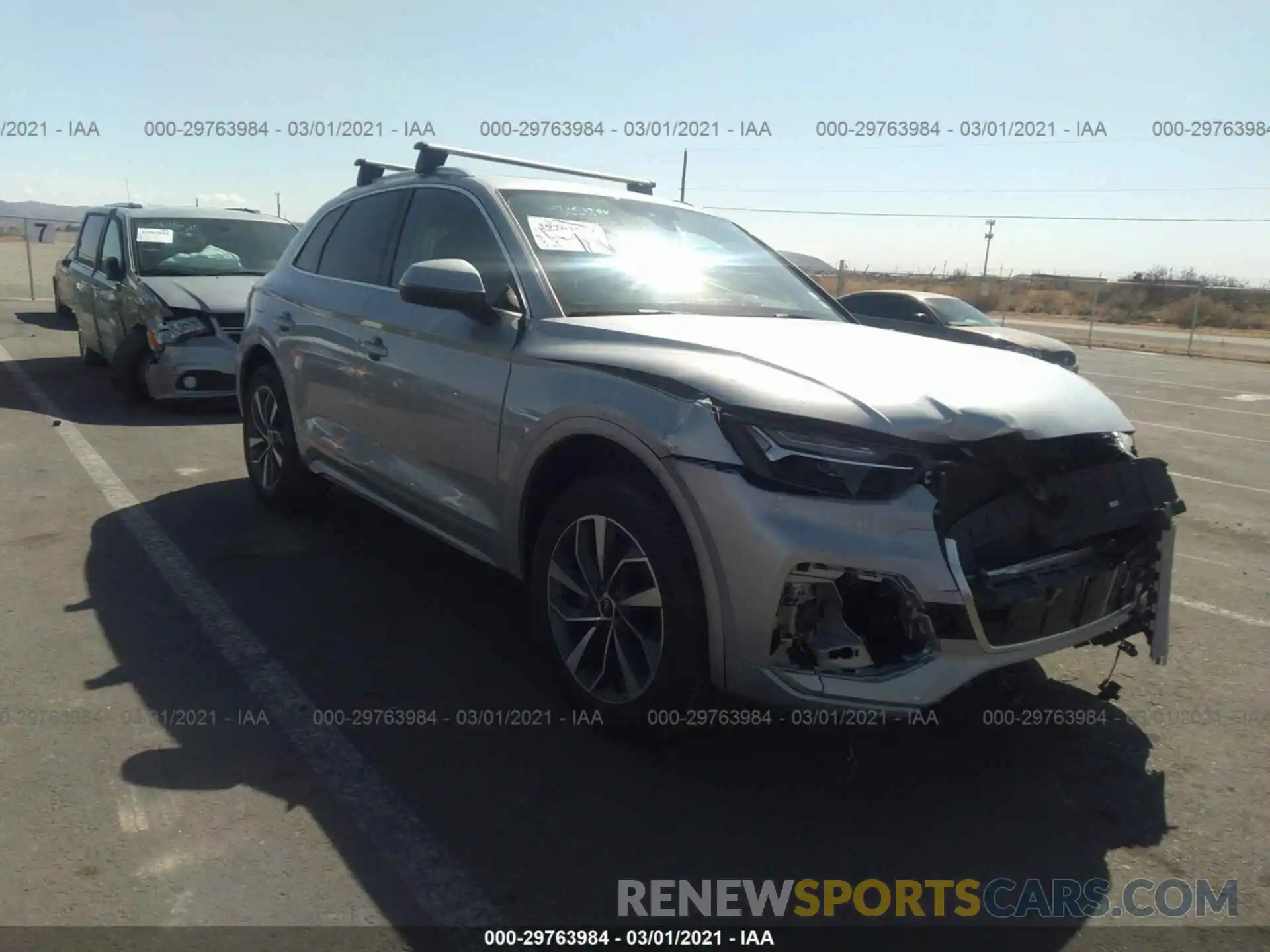 1 Photograph of a damaged car WA1BAAFY1M2020349 AUDI Q5 2021