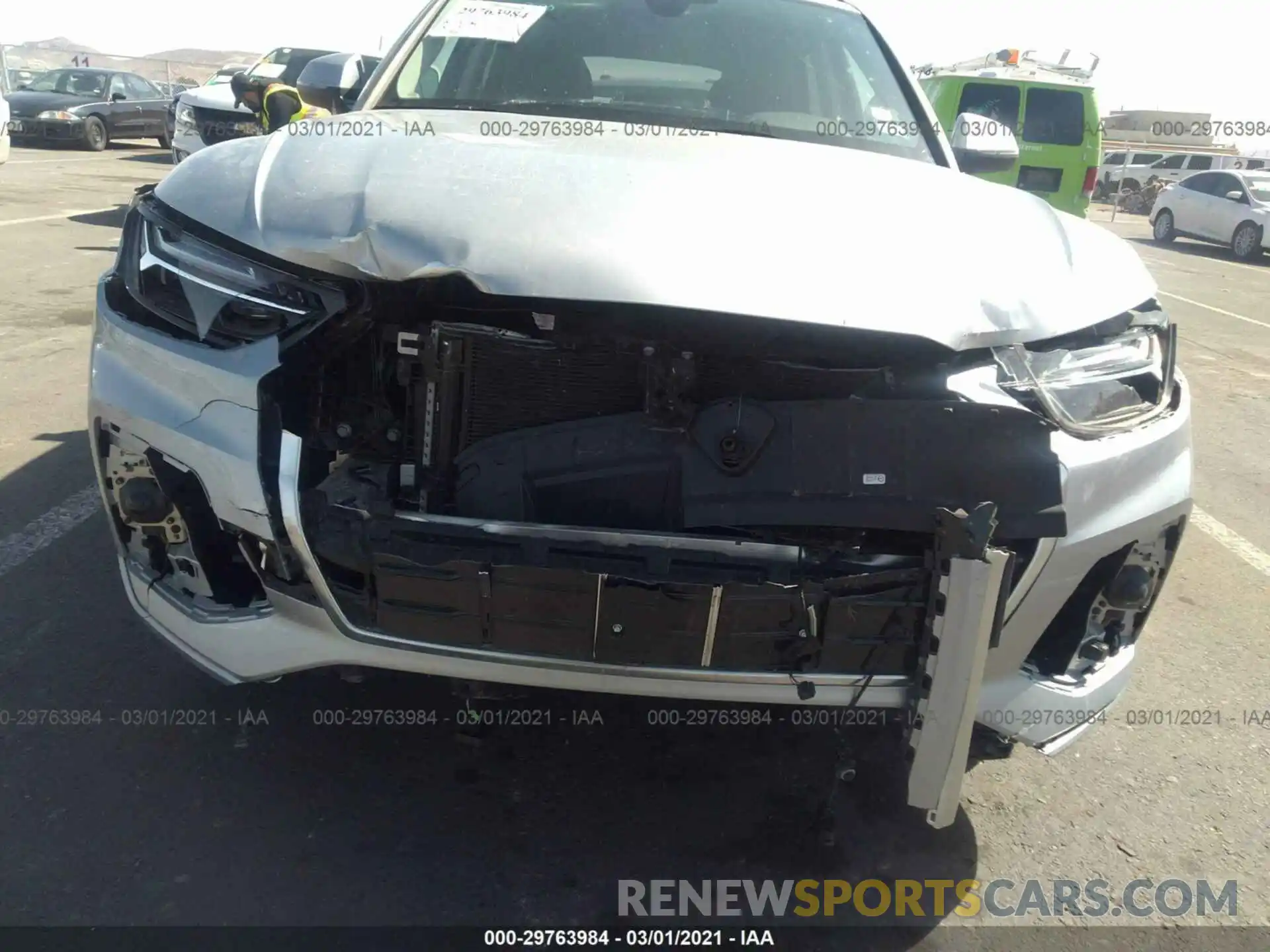 6 Photograph of a damaged car WA1BAAFY1M2020349 AUDI Q5 2021