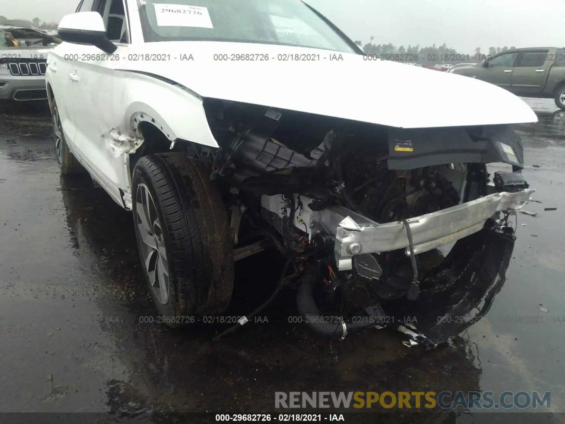 6 Photograph of a damaged car WA1BAAFY1M2022439 AUDI Q5 2021