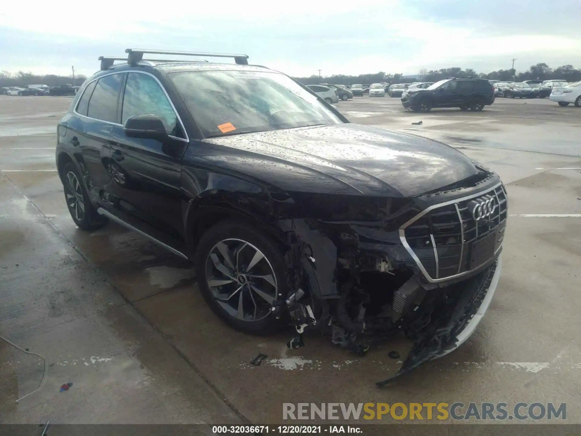 1 Photograph of a damaged car WA1BAAFY1M2022831 AUDI Q5 2021