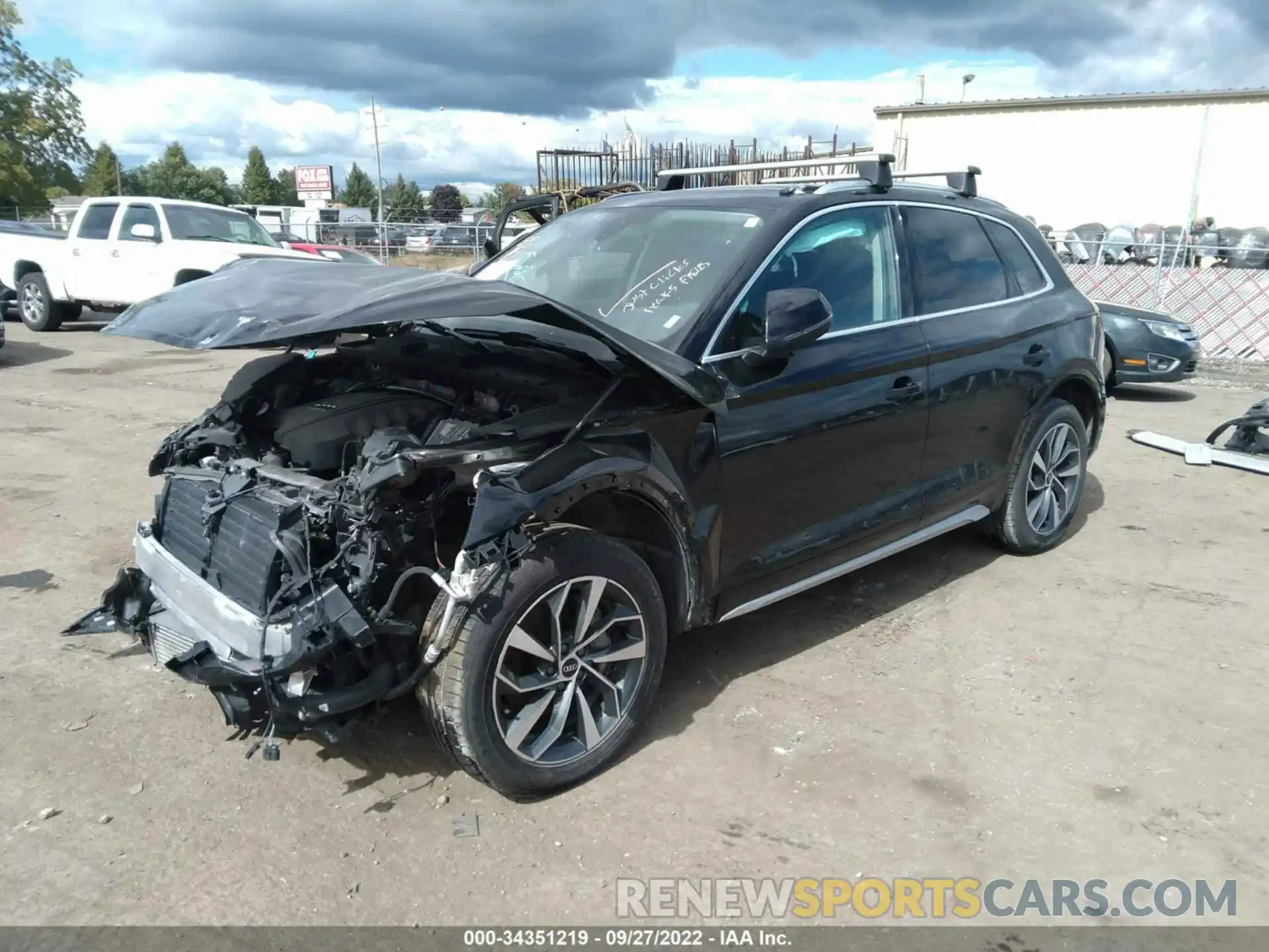 2 Фотография поврежденного автомобиля WA1BAAFY1M2025471 AUDI Q5 2021