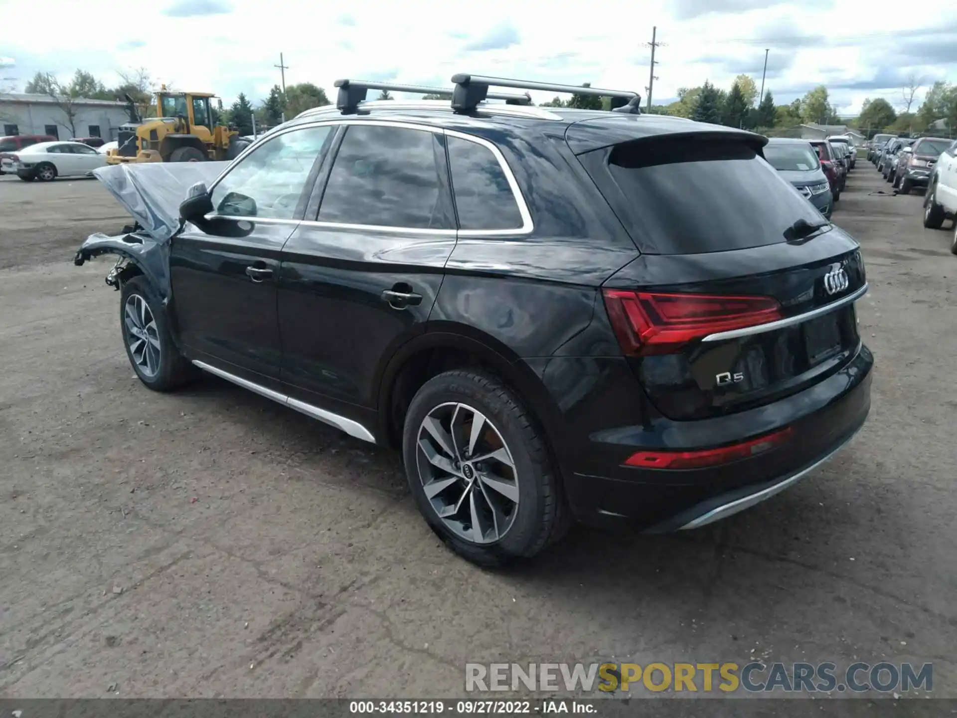 3 Фотография поврежденного автомобиля WA1BAAFY1M2025471 AUDI Q5 2021