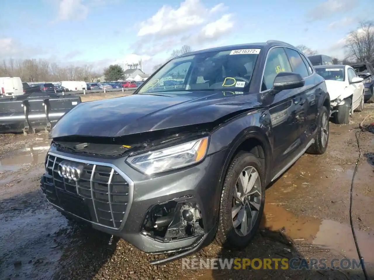 2 Photograph of a damaged car WA1BAAFY1M2032114 AUDI Q5 2021