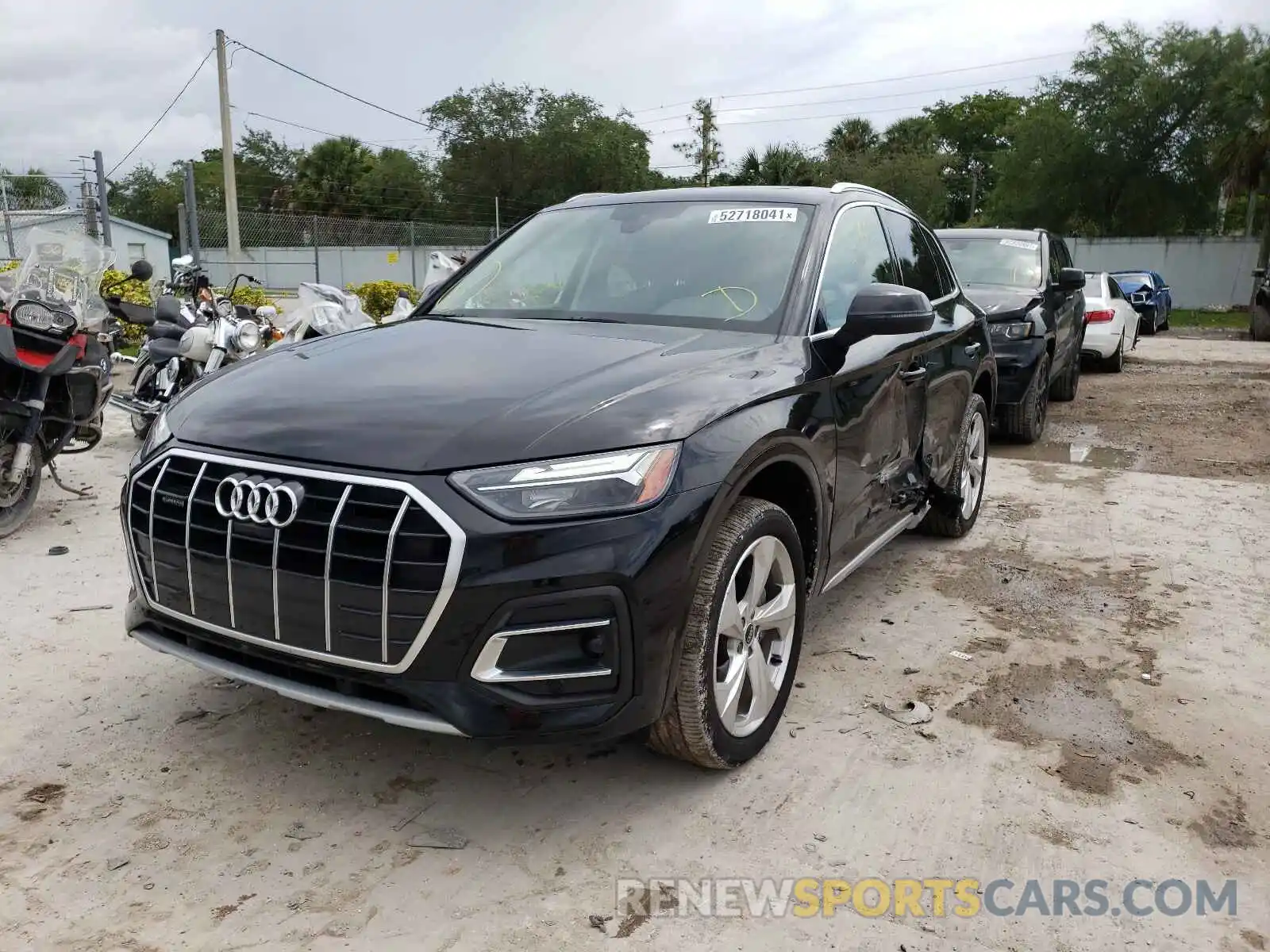 2 Фотография поврежденного автомобиля WA1BAAFY1M2032680 AUDI Q5 2021