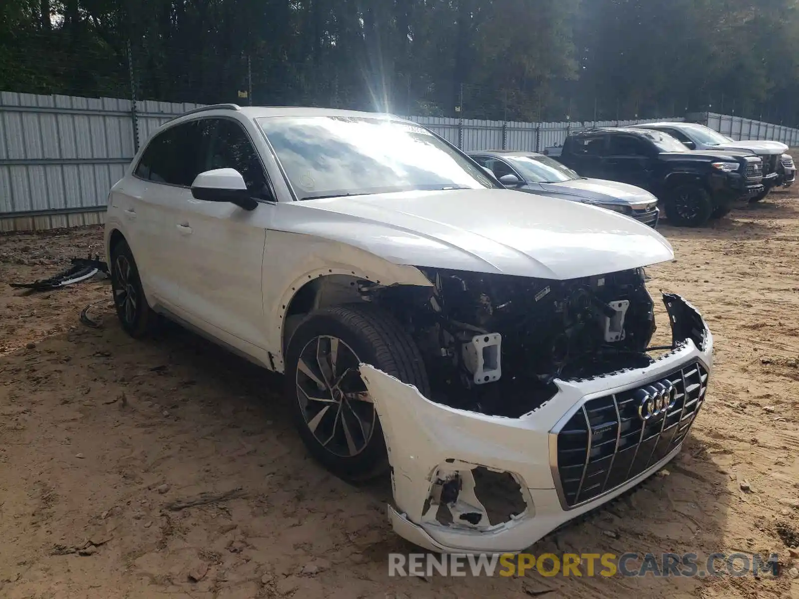 1 Photograph of a damaged car WA1BAAFY1M2042917 AUDI Q5 2021