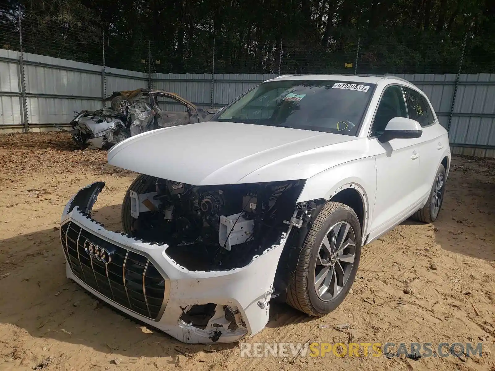 2 Фотография поврежденного автомобиля WA1BAAFY1M2042917 AUDI Q5 2021