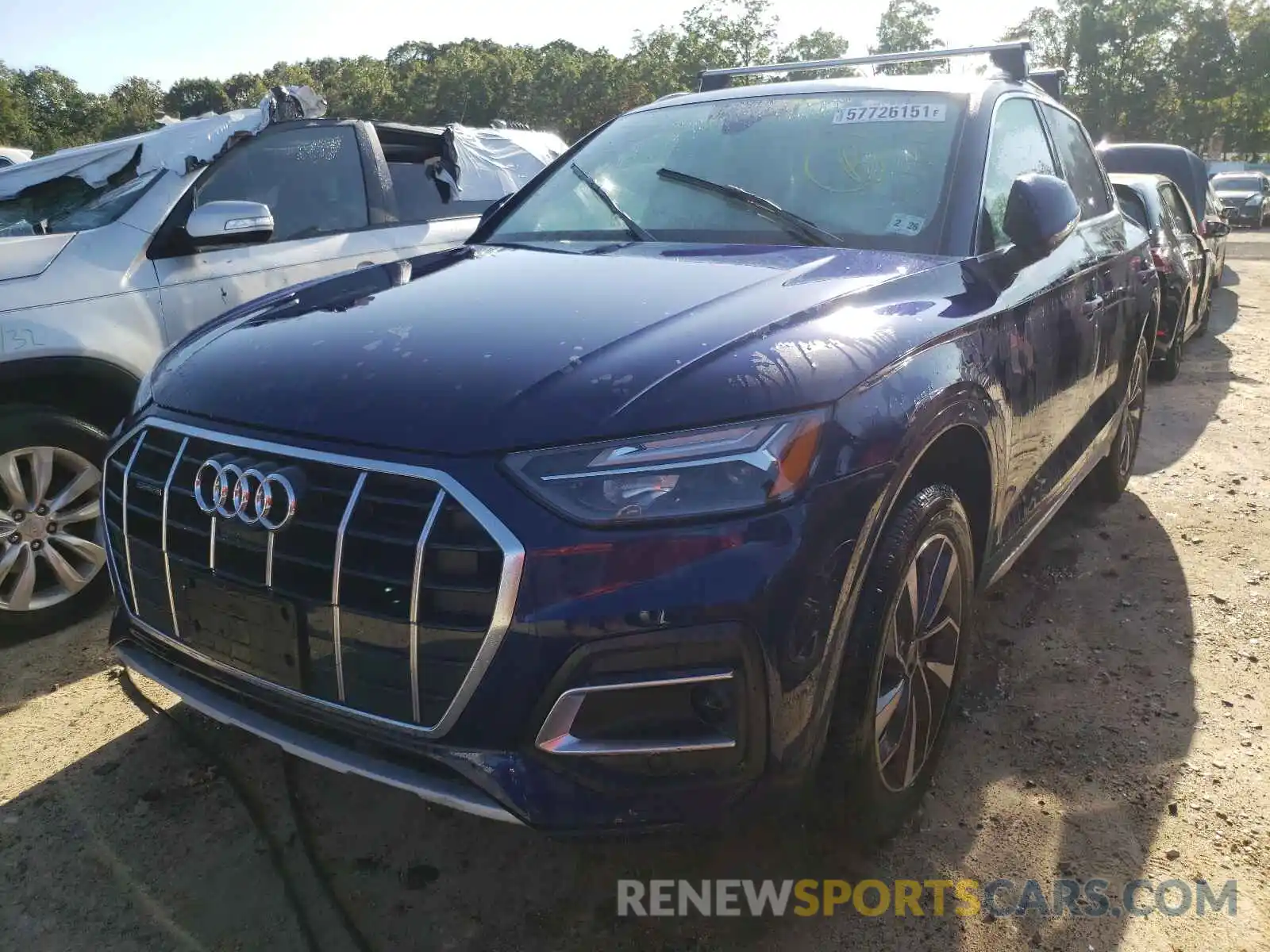 2 Photograph of a damaged car WA1BAAFY1M2044635 AUDI Q5 2021