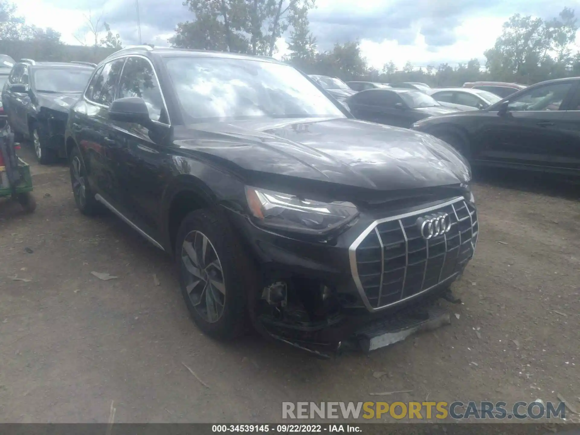 1 Photograph of a damaged car WA1BAAFY1M2064173 AUDI Q5 2021